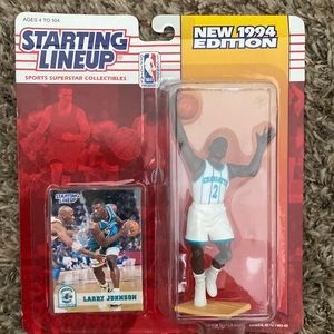 Larry Johnson “grandmama” figure Charlotte Hornets